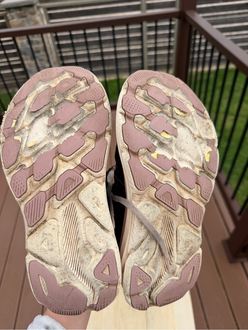 Hoka Women’s Clifton 9 Obsidian / Quartzite Running Shoes size 9 - Picture 5 of 6